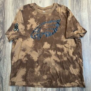 Nike Philadelphia Eagles Salute to Service T-Shirt Brown Camo 3XL